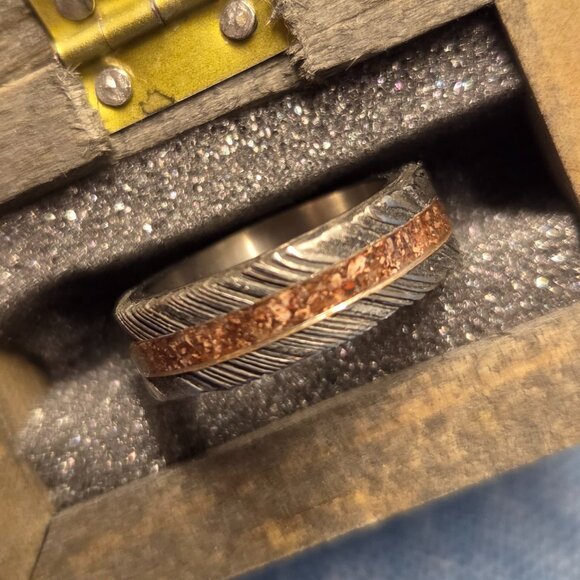 Dinosaur Bone Ring - Picture 3 of 7